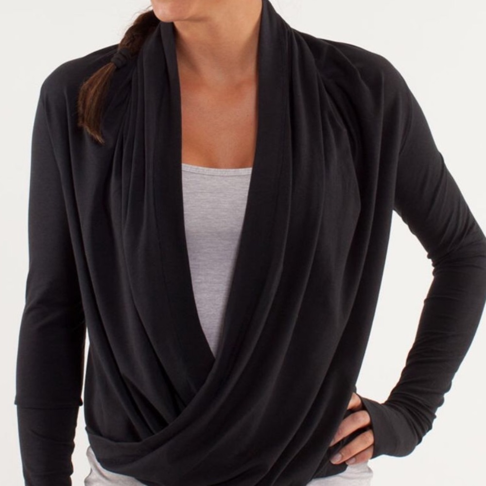 lululemon wrap top